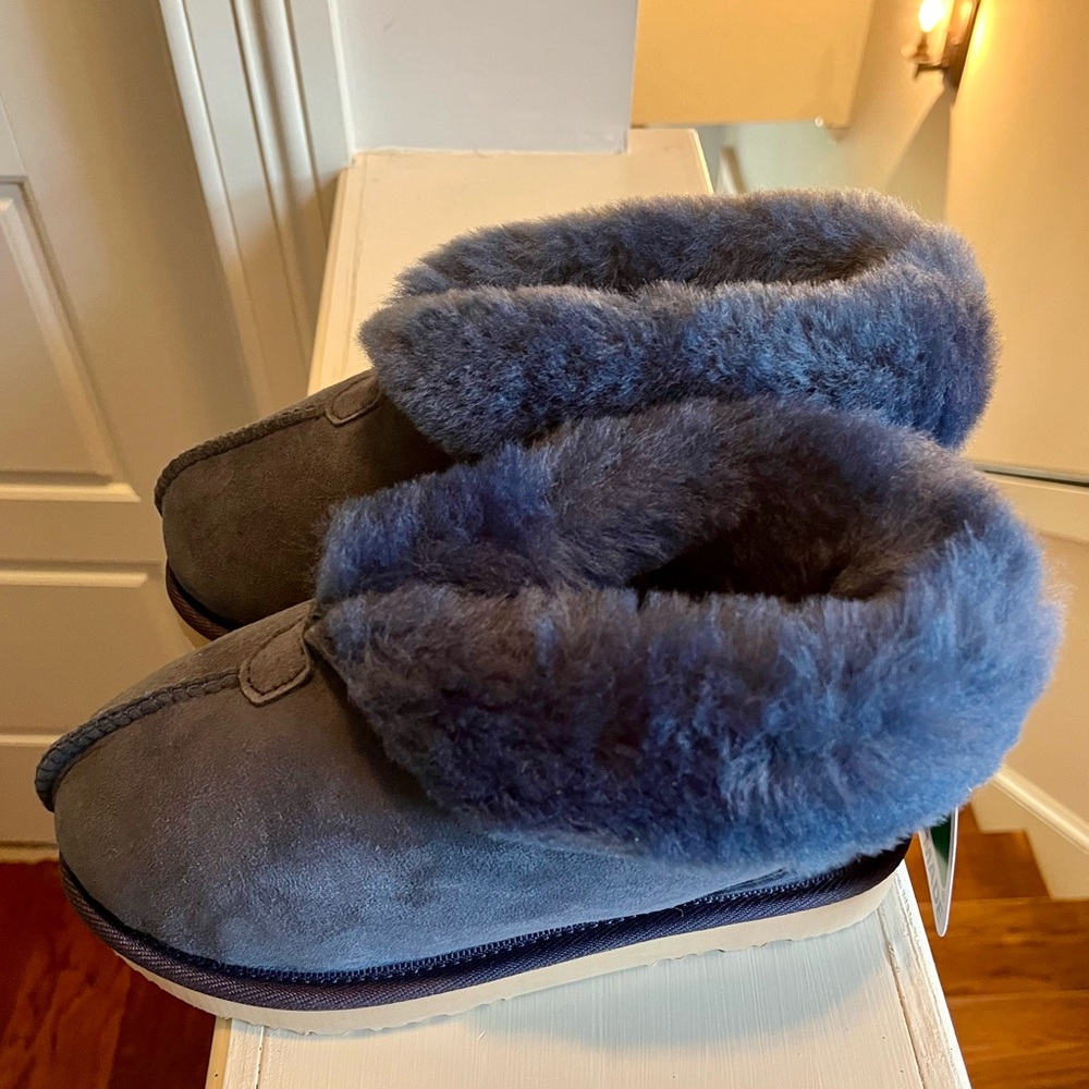 UGG Since 1974 Woman’s Ankle Slipper Navy